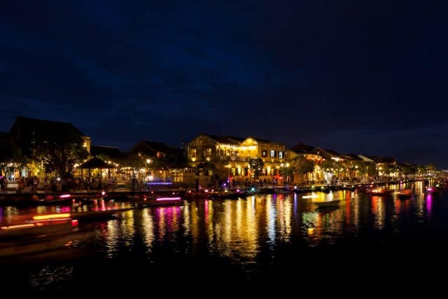 hoi an vietnam at night