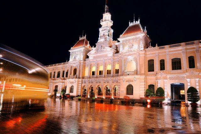 ho chi minh night time